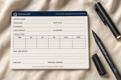 Float & Rapid Response Nurse Card Set
