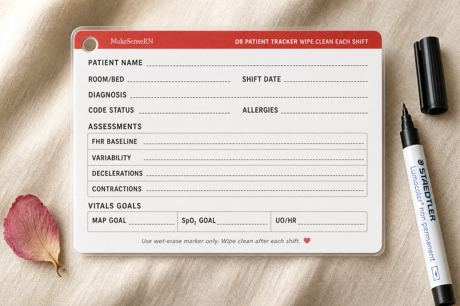 Women's Health & OB Emergency Reference Card Set (PRESALE)