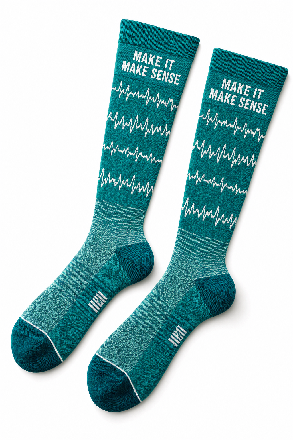 "Make It Make Sense" Compression Socks